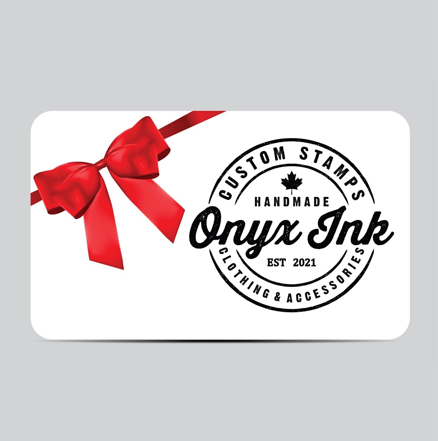 Onyx Ink Gift Card