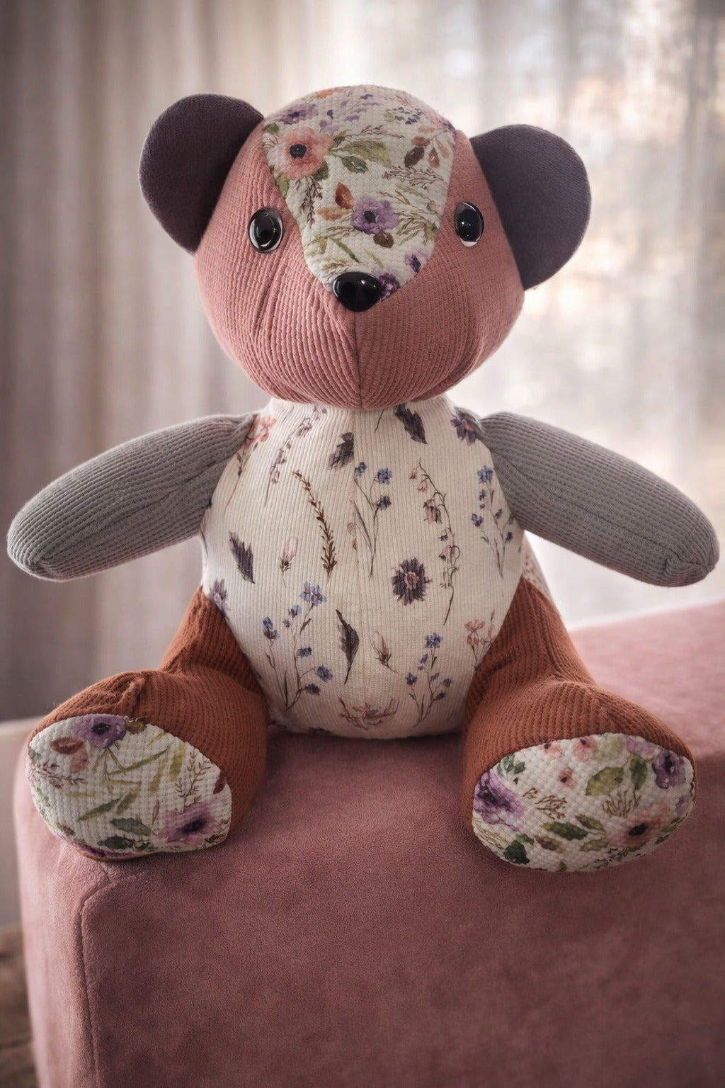 Handmade Memory Bears from Your Baby’s Clothing