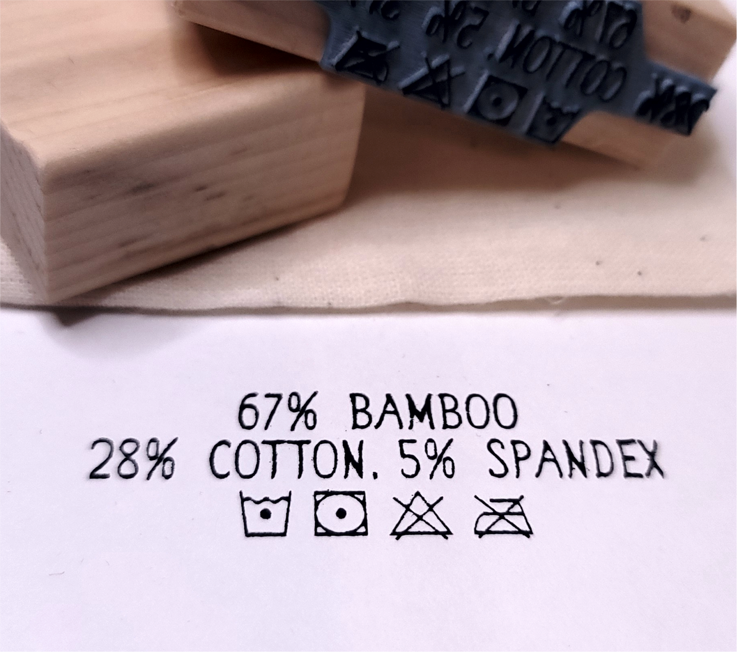Wash instructions